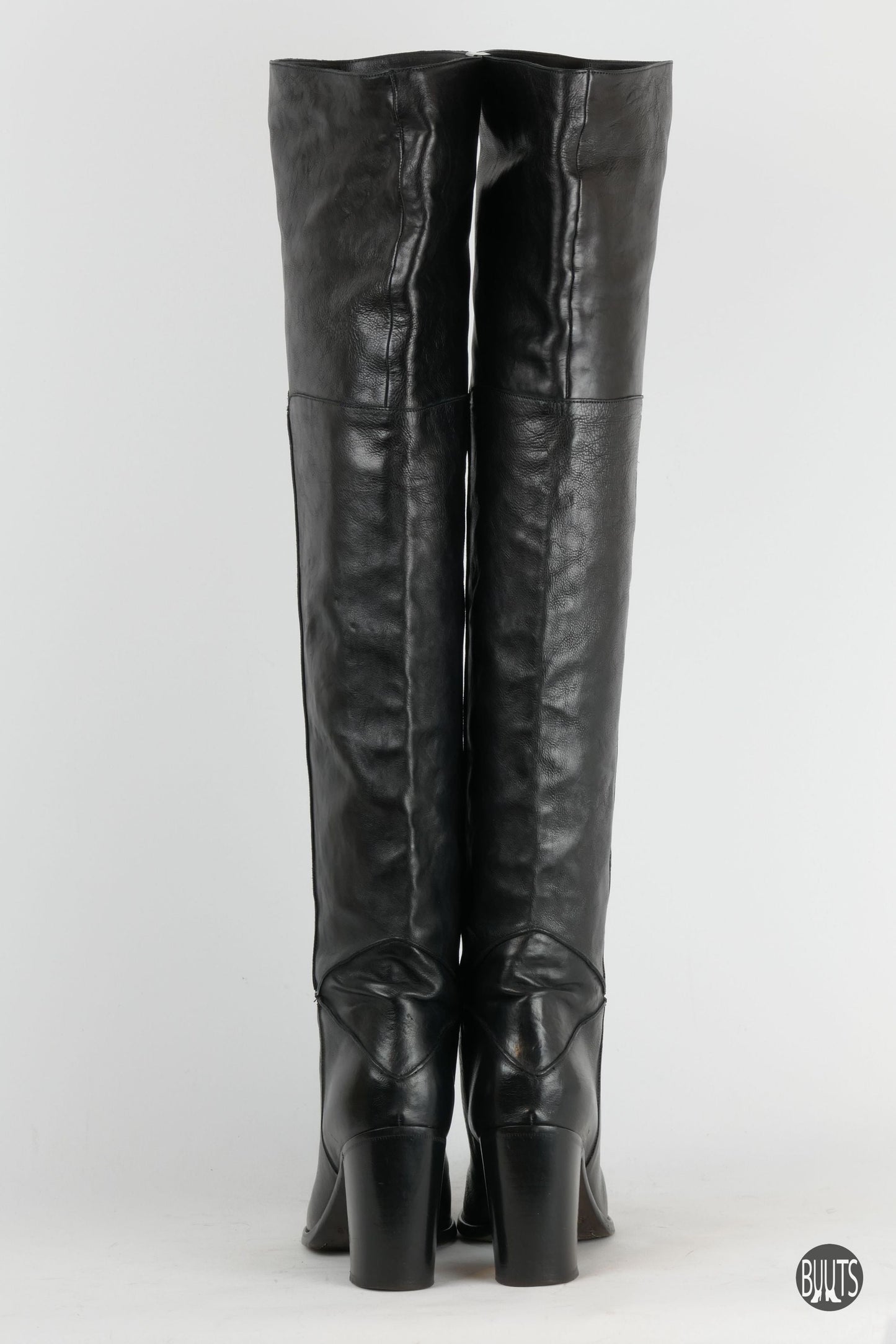 BUUTS Sartore Overknees Leder schwarz 222016-6