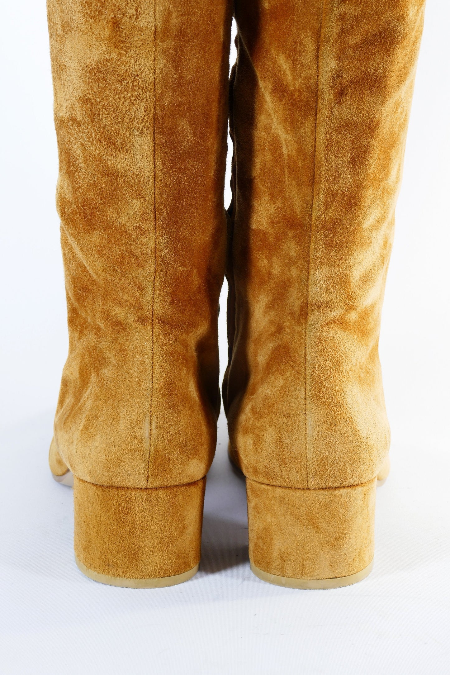 BUUTS Gianvito Rossi Overknees Wildleder cognac 222029-6