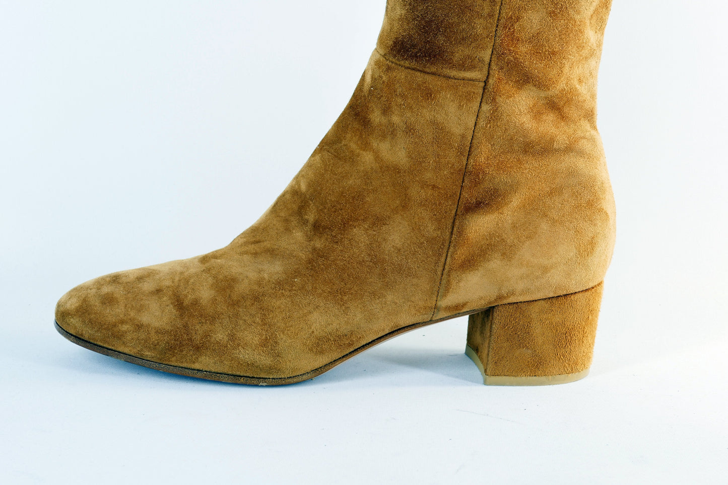BUUTS Gianvito Rossi Overknees Wildleder cognac 222029-9
