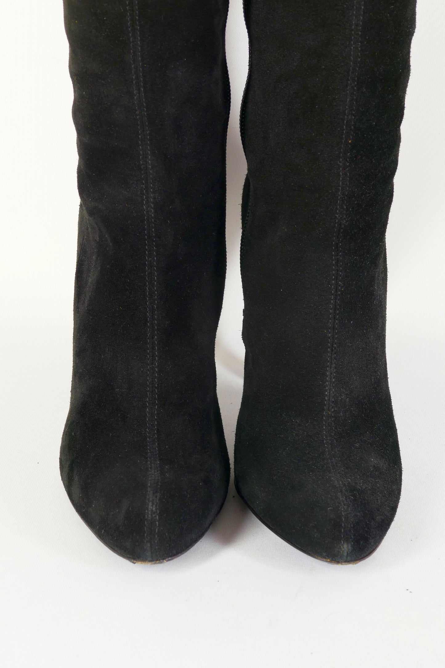BUUTS Armani Overknees Wildleder schwarz 222030-9