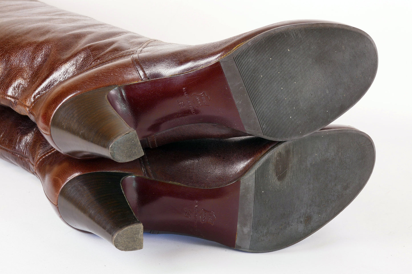 BUUTS Enrico Antiniori Vintage-Stiefel Leder bordeaux 222034-10