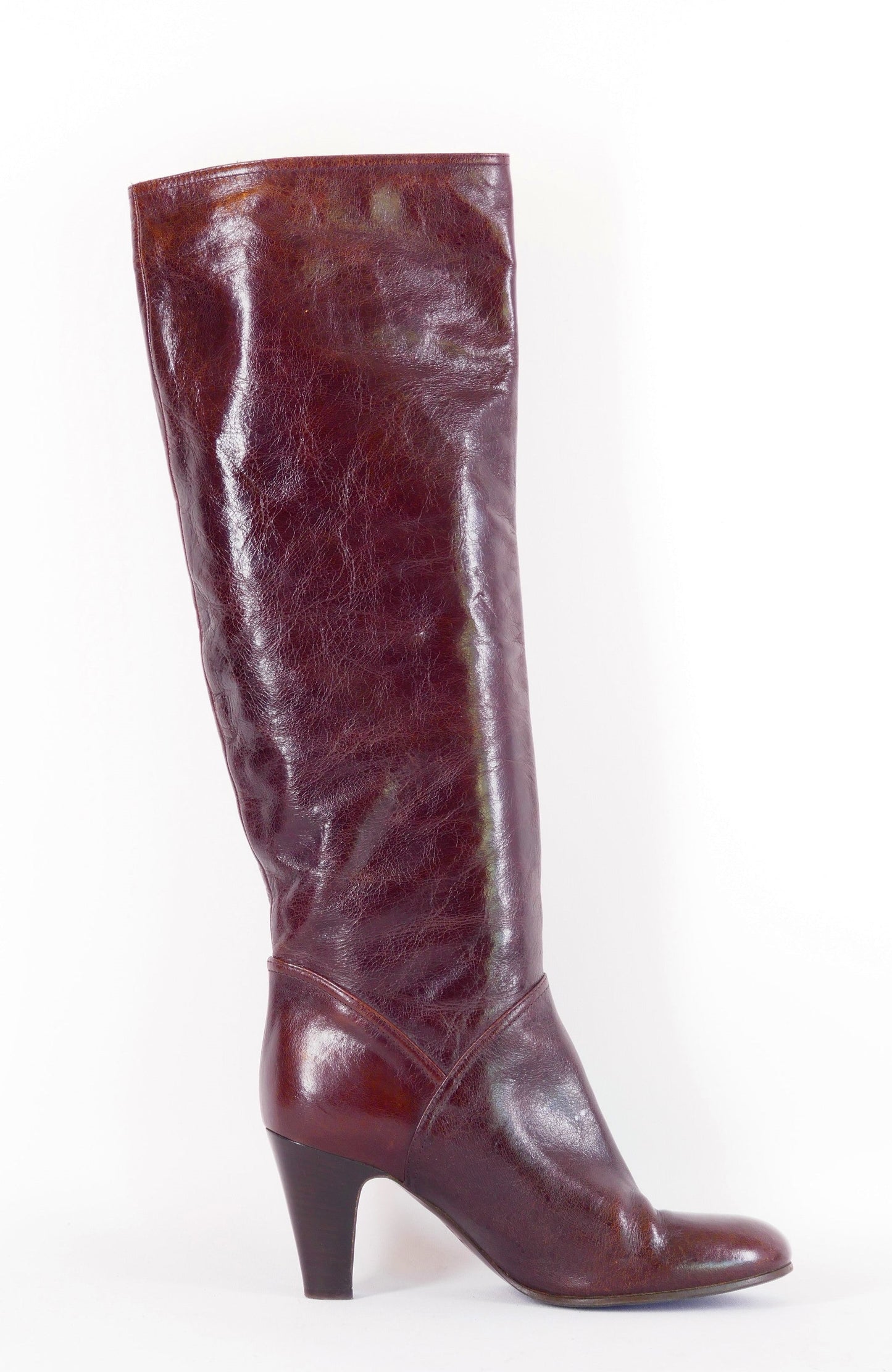 BUUTS Enrico Antiniori Vintage-Stiefel Leder bordeaux 222034-3