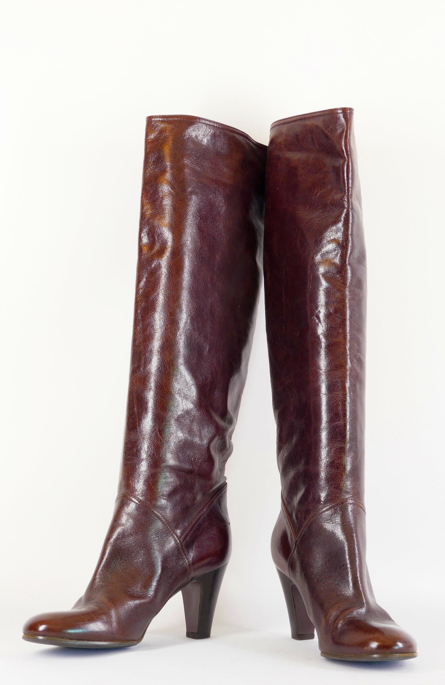 BUUTS Enrico Antiniori Vintage-Stiefel Leder bordeaux 222034-4