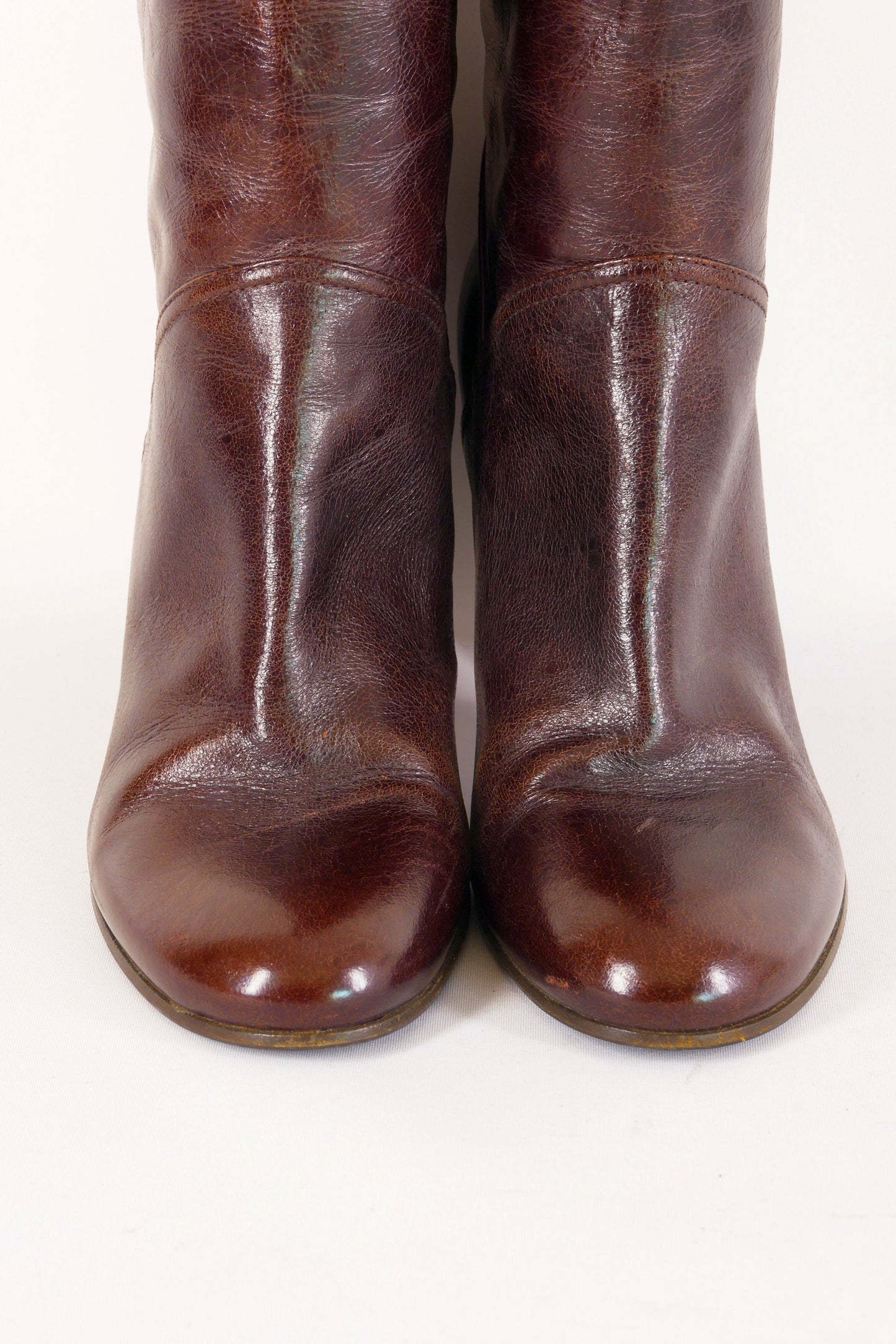 BUUTS Enrico Antiniori Vintage-Stiefel Leder bordeaux 222034-9