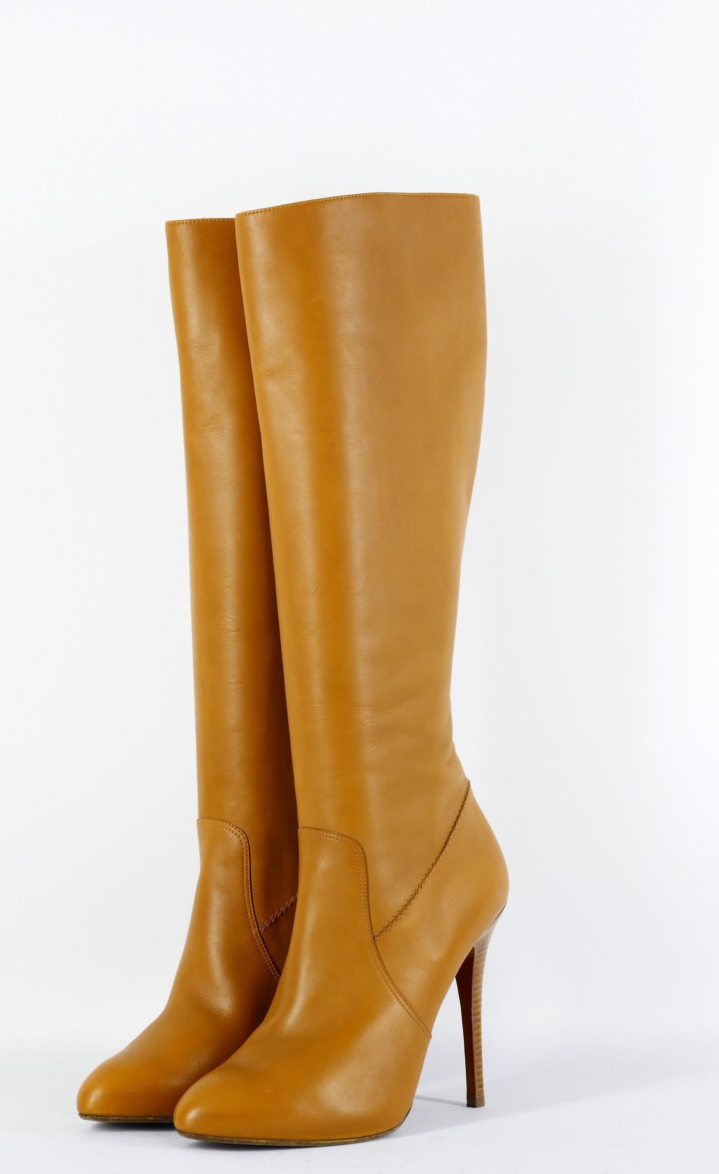 BUUTS Ralph Lauren Collection Stiefel Leder cognac 222037-2