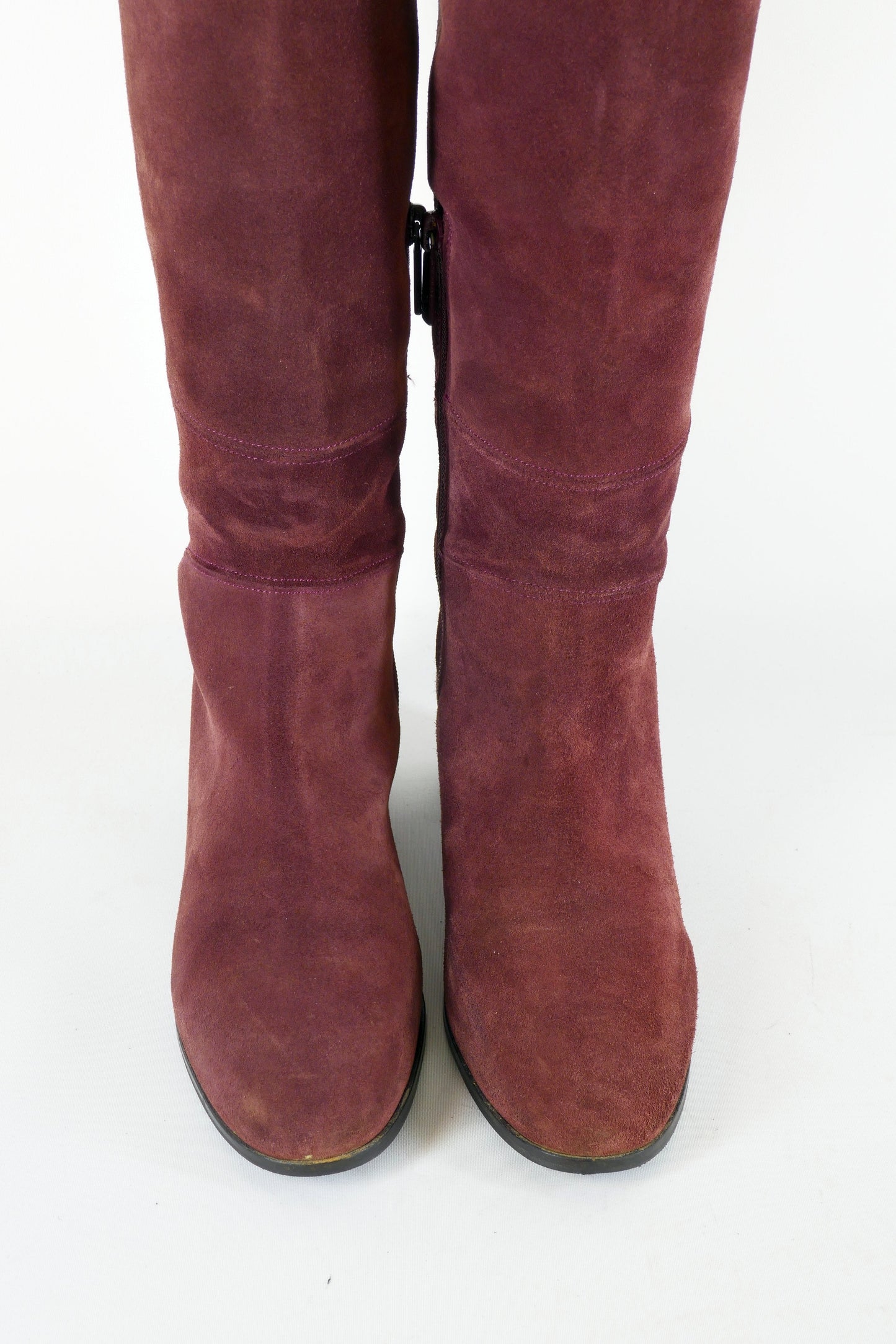 BUUTS Navyboot Overknees Wildleder bordeaux 223003-9