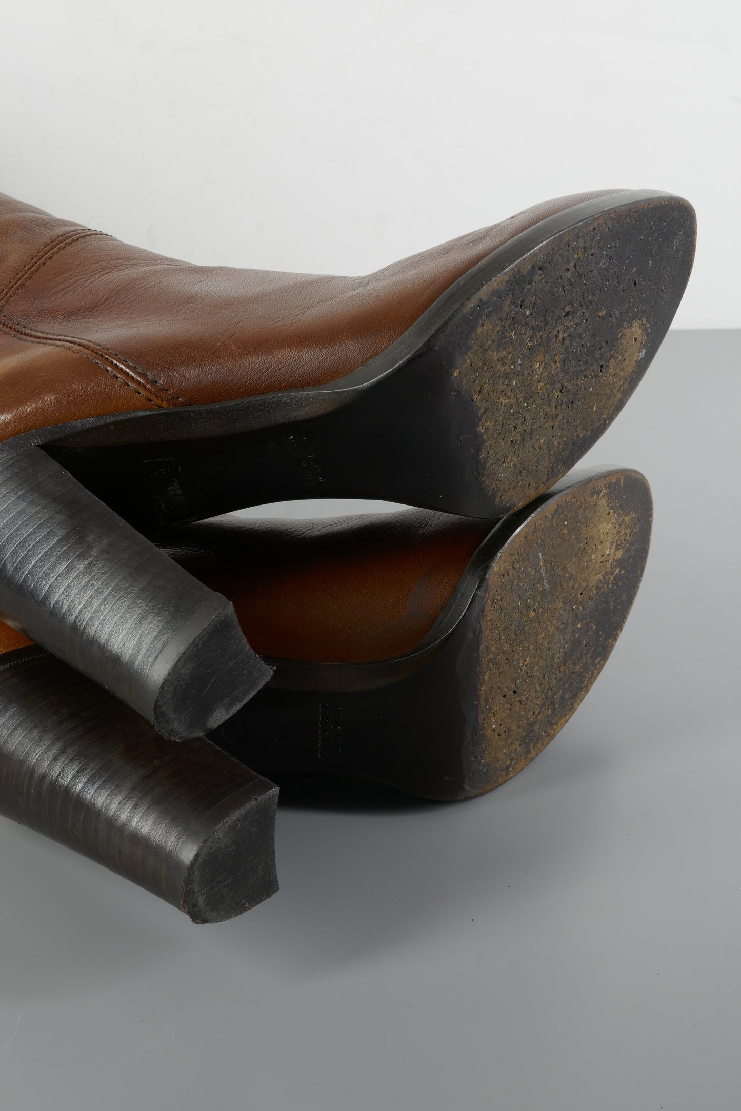 BUUTS L'Autre Chose Hohe Stiefel Leder kastanie 223067-8