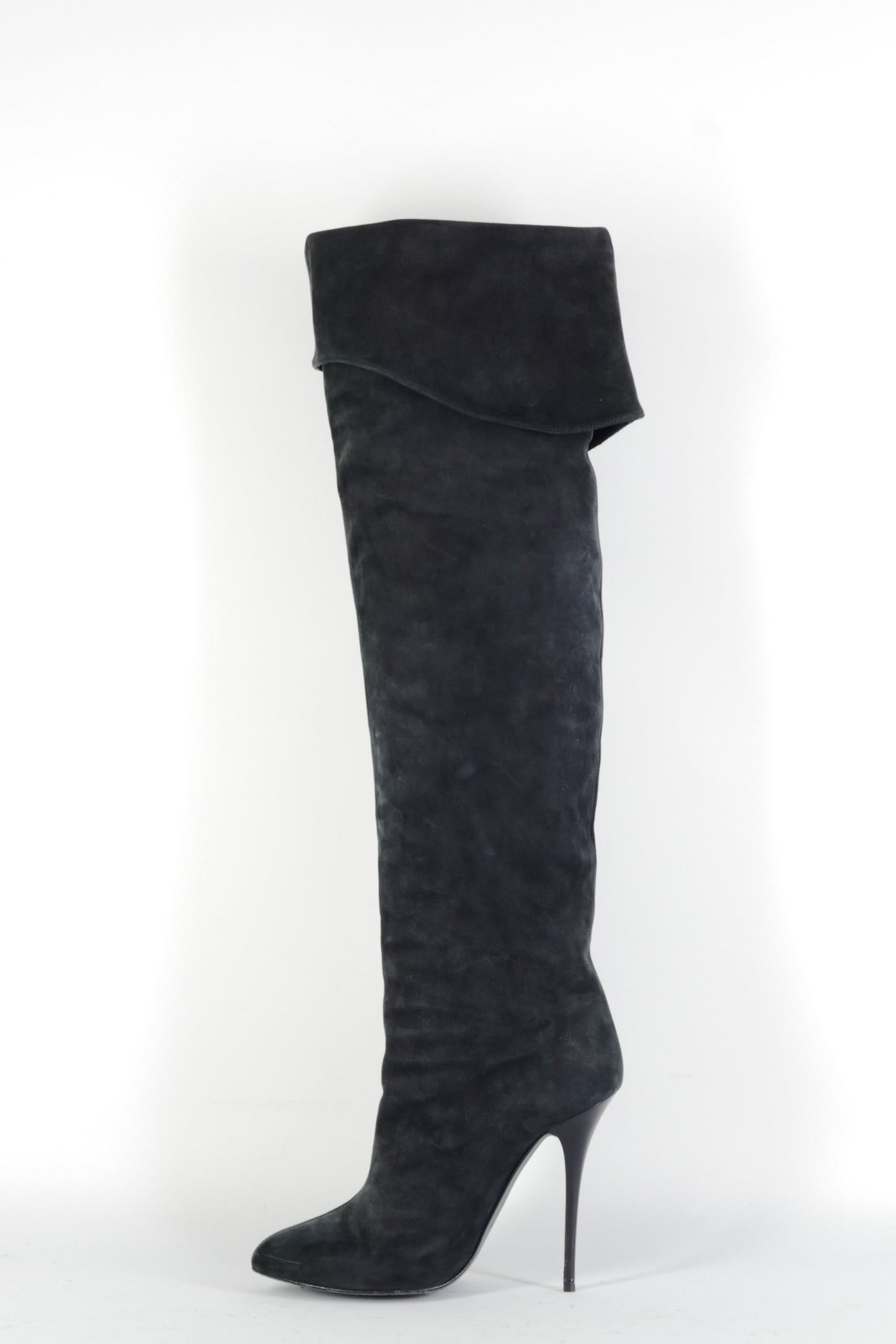 BUUTS Giuseppe Zanotti Overknees Wildleder anthrazit 224085-11