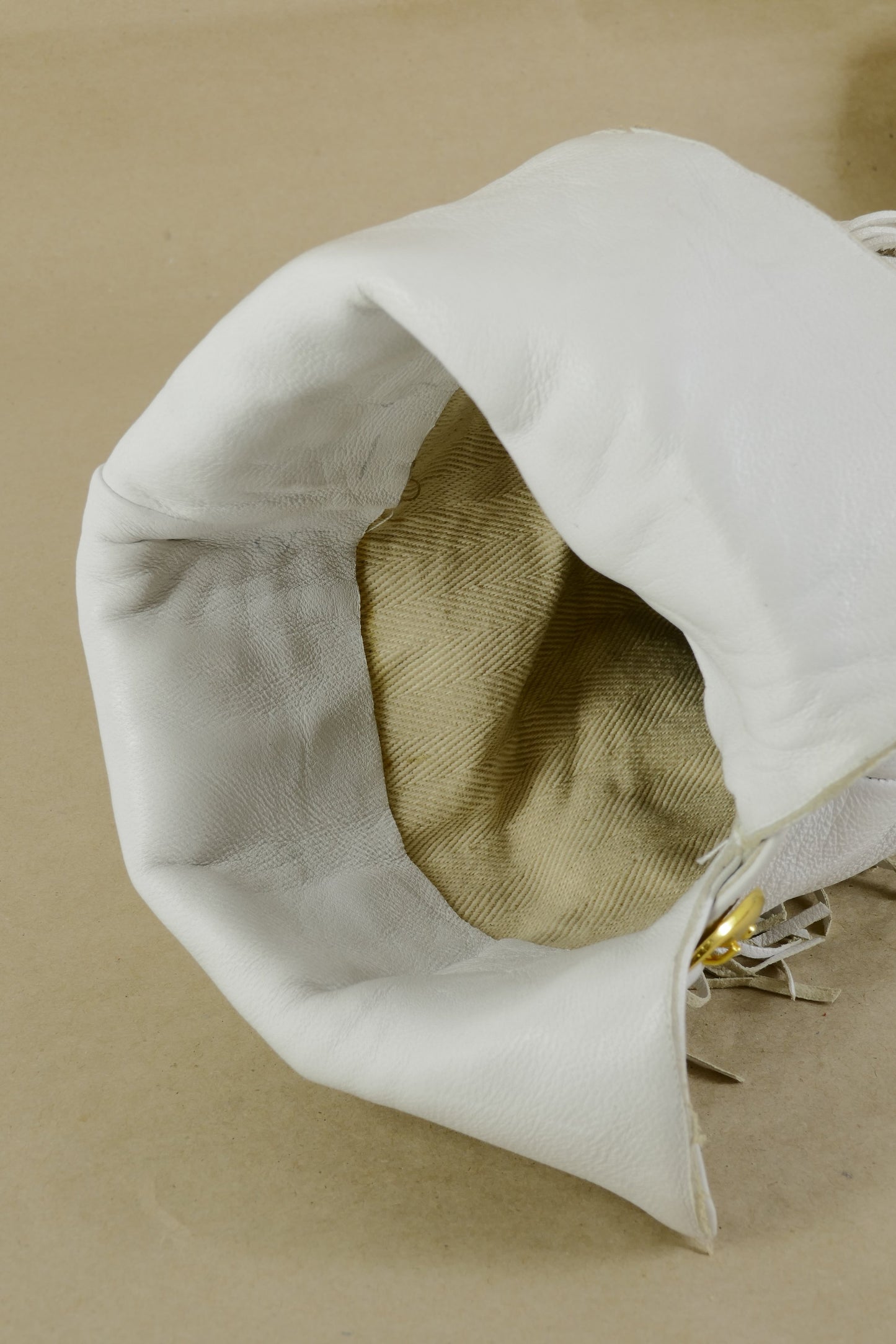 BUUTS Ibinka Overknees Leder weiß 225101-10