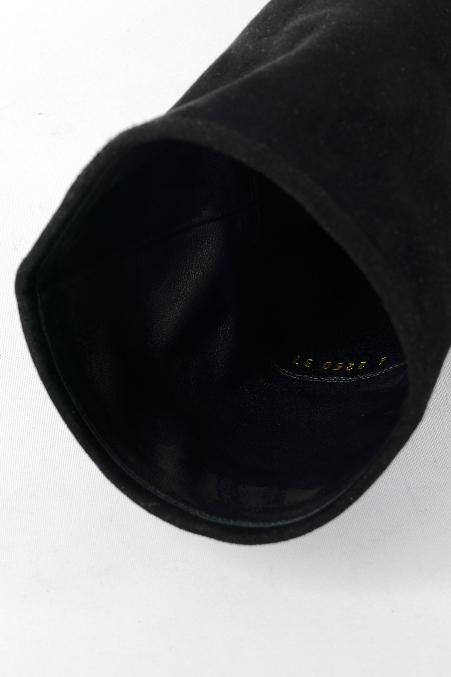 BUUTS Sergio Rossi Stiefel Wildleder schwarz 225118-9