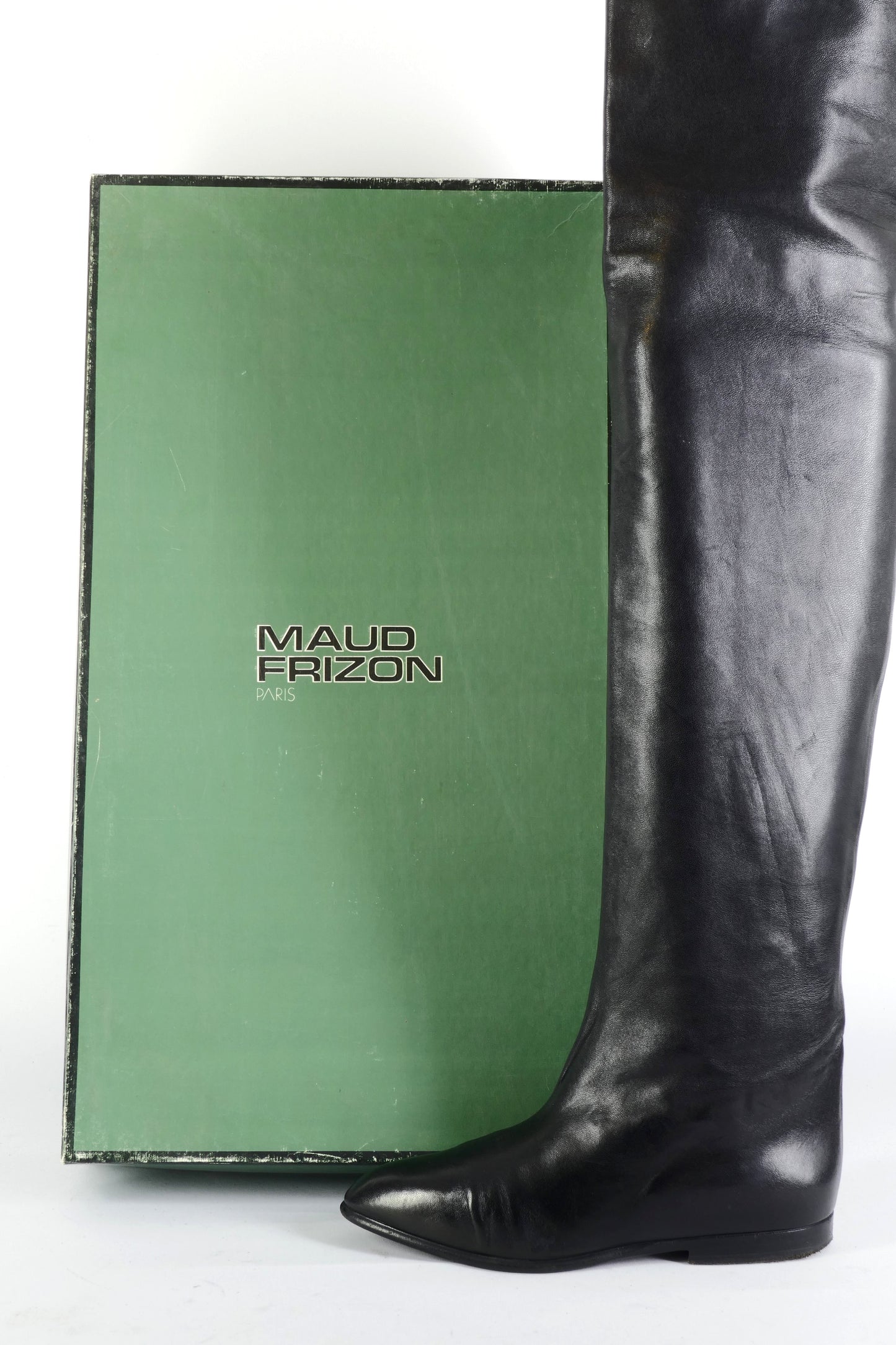 BUUTS Maud Frizon Vintage-Stiefel Leder schwarz 225123-12