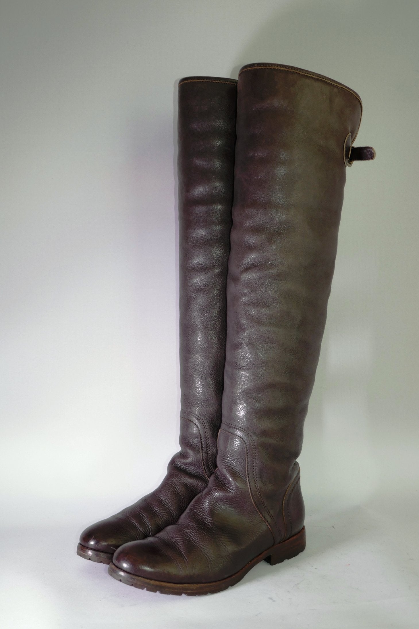 BUUTS L'Autre Chose Hohe Stiefel Leder dunkelbraun 113001-2