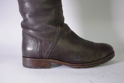 BUUTS L'Autre Chose Hohe Stiefel Leder dunkelbraun 113001-7