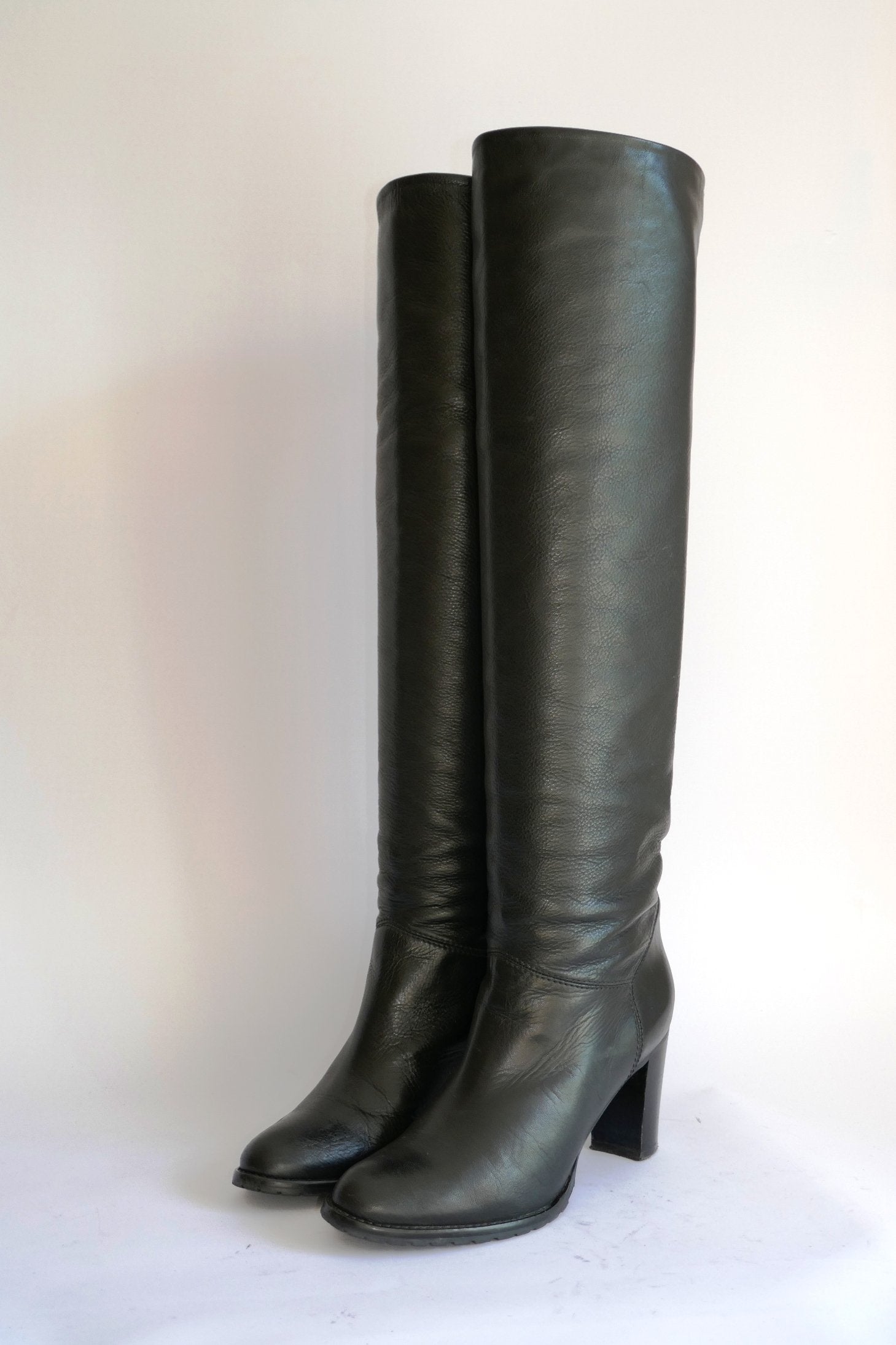 BUUTS L'Autre Chose Hohe Stiefel Leder schwarz 114001-2