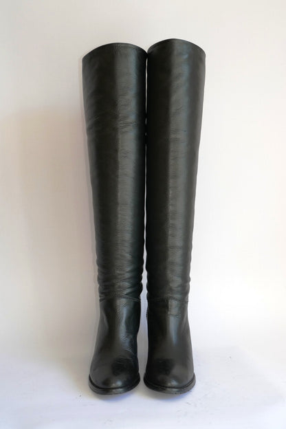 BUUTS L'Autre Chose Hohe Stiefel Leder schwarz 114001-3