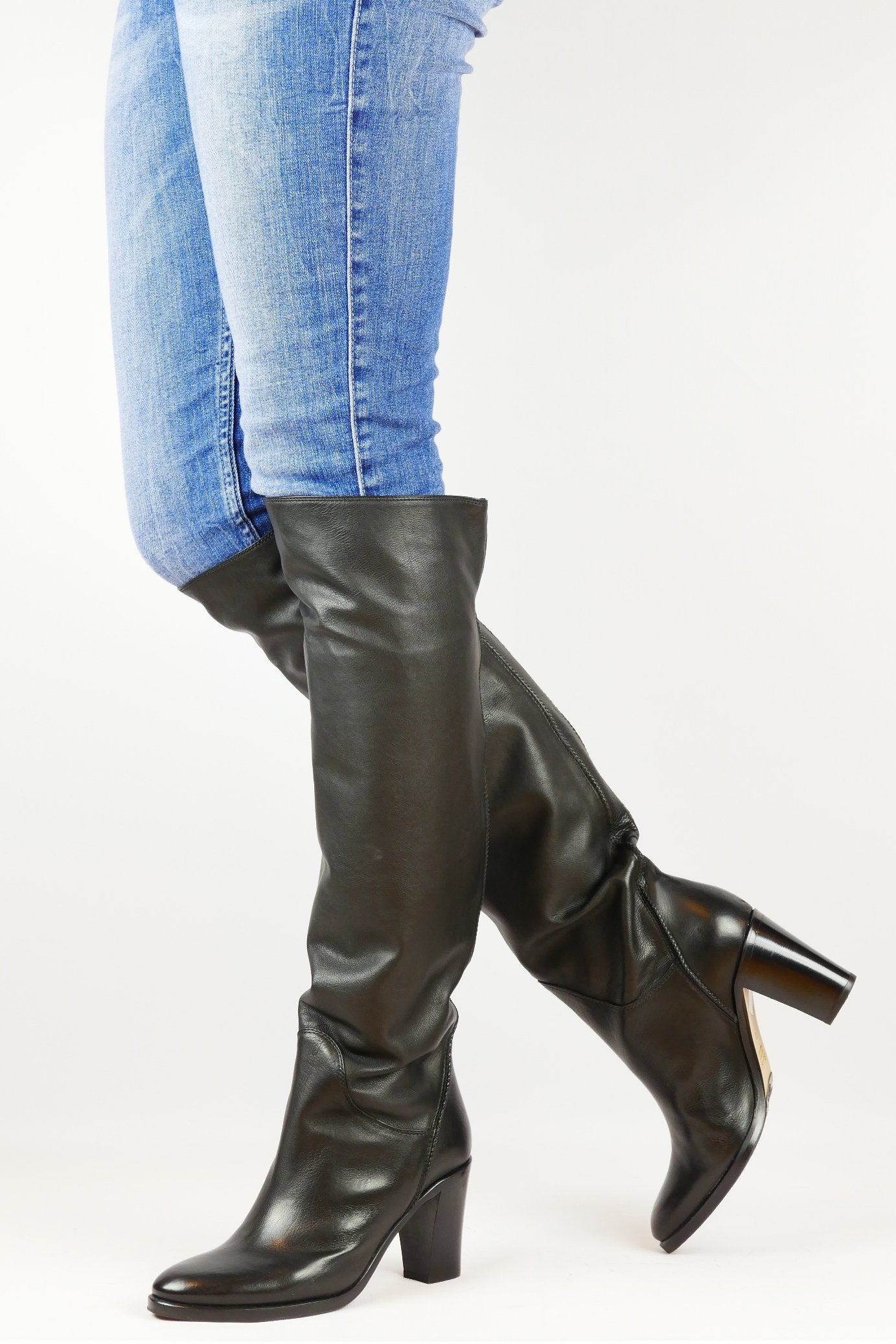 BUUTS LePepe Hohe Stiefel Leder schwarz 116003-18