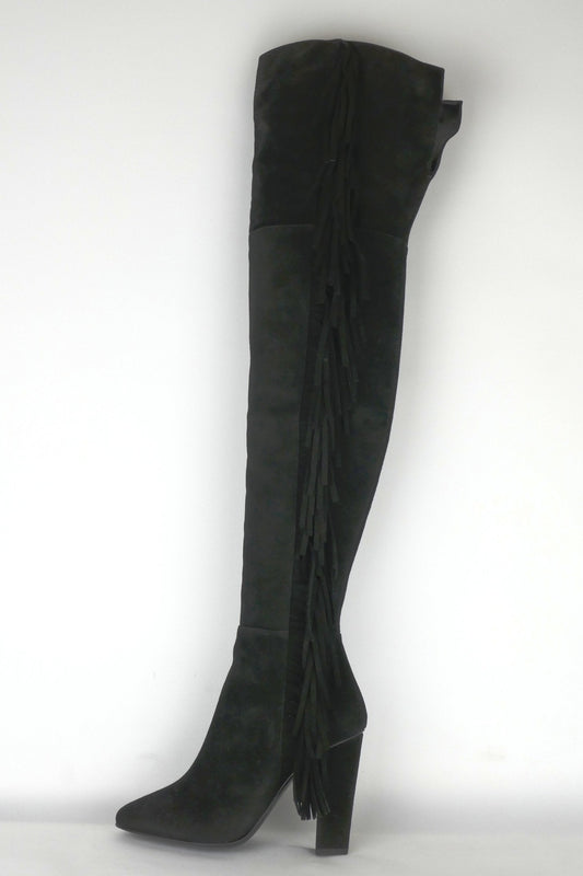BUUTS Giuseppe Zanotti Overknees Wildleder schwarz 117003-1