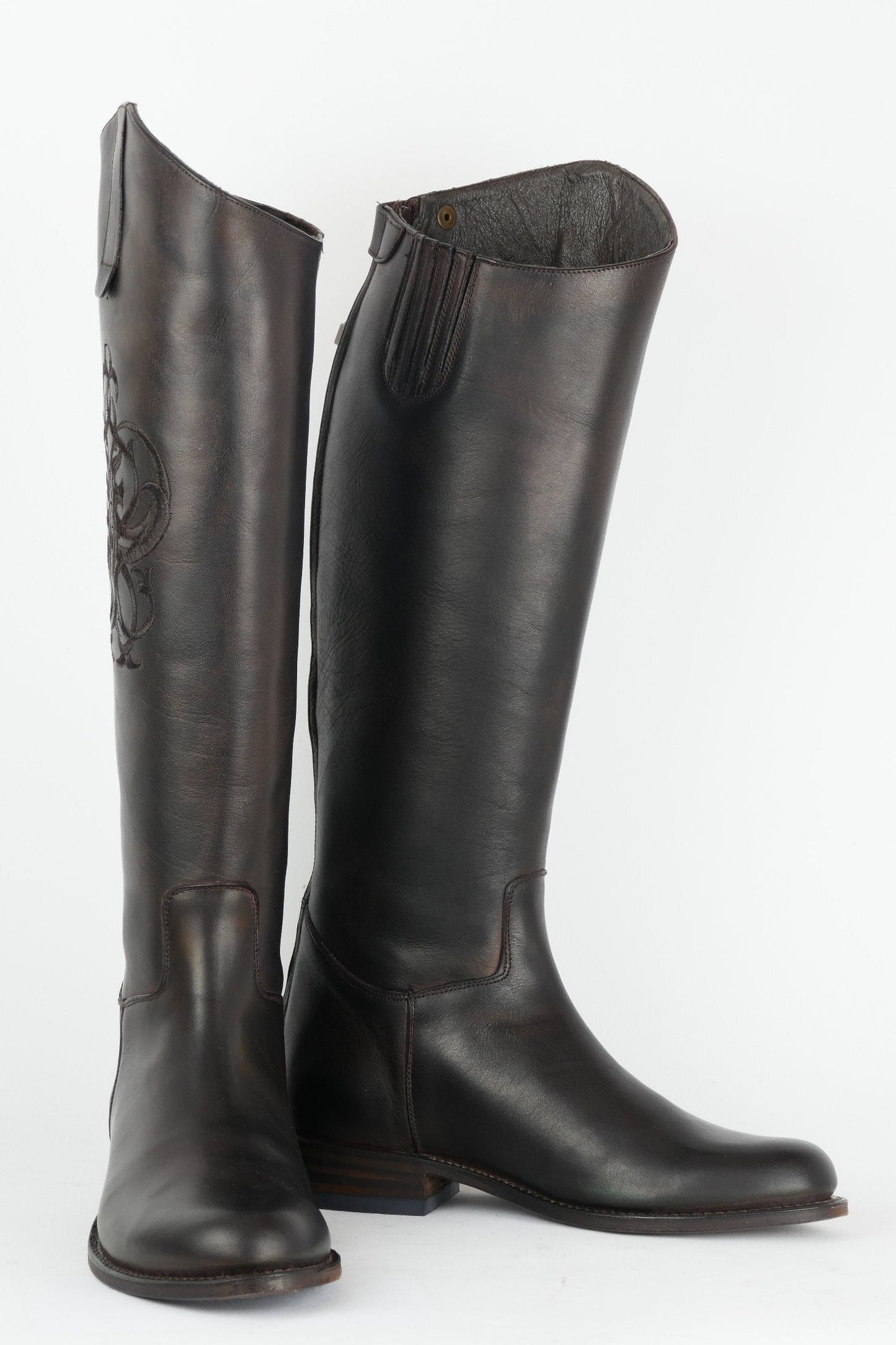 BUUTS FRYE Stiefel Leder dunkelbraun 117012-8