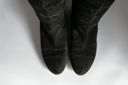 BUUTS Chloé Overknees Wildleder schwarz 117015-8