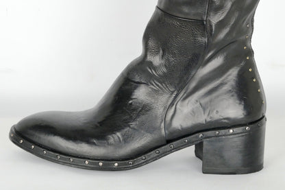 BUUTS Ducanero Hohe Stiefel Leder schwarz 117016-10