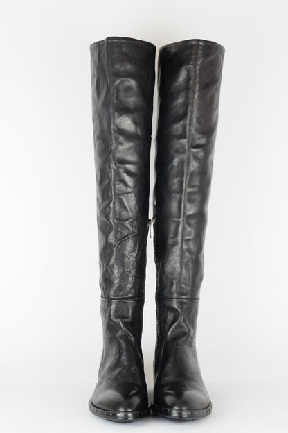 BUUTS Ducanero Hohe Stiefel Leder schwarz 117016-4