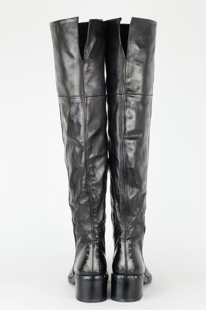 BUUTS Ducanero Hohe Stiefel Leder schwarz 117016-5