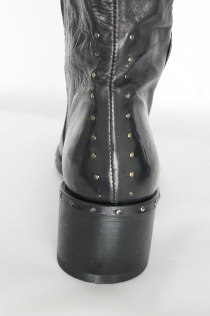 BUUTS Ducanero Hohe Stiefel Leder schwarz 117016-8