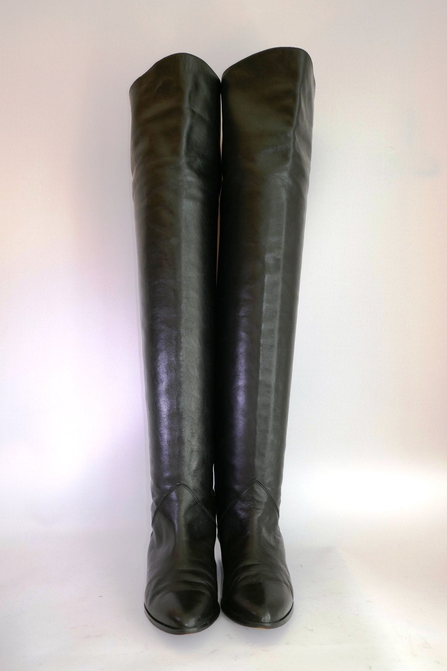 BUUTS Tommy Hilfiger Overknees Leder schwarz 117018-3