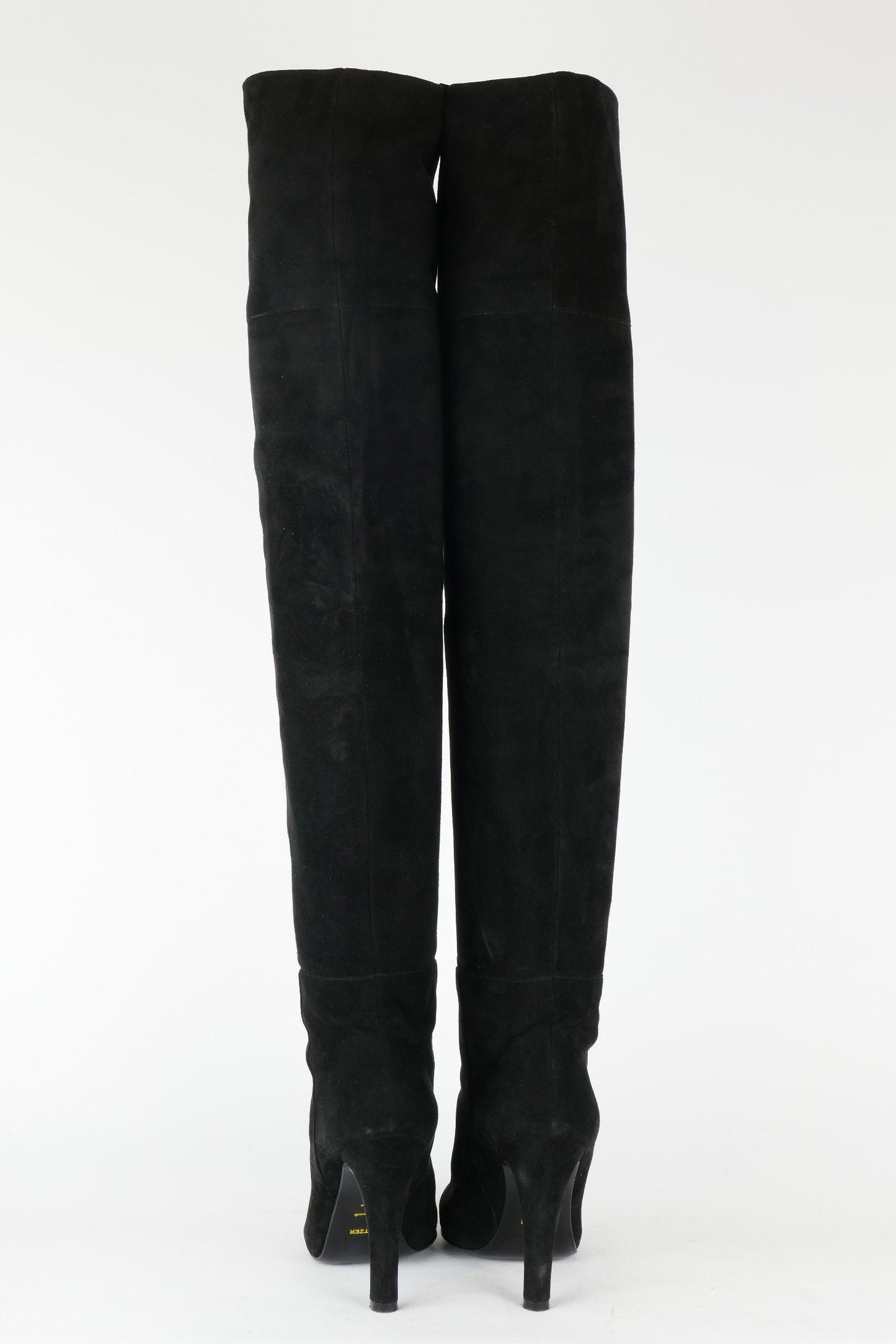 BUUTS Unützer Overknees Wildleder schwarz 117020-5