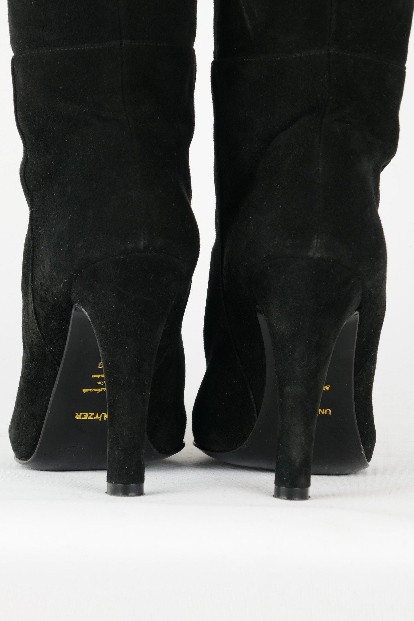 BUUTS Unützer Overknees Wildleder schwarz 117020-7