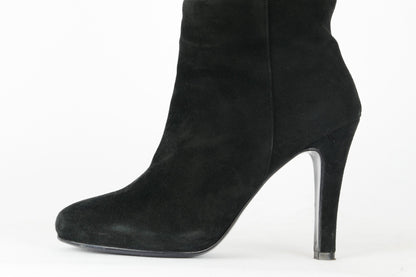 BUUTS Unützer Overknees Wildleder schwarz 117020-8