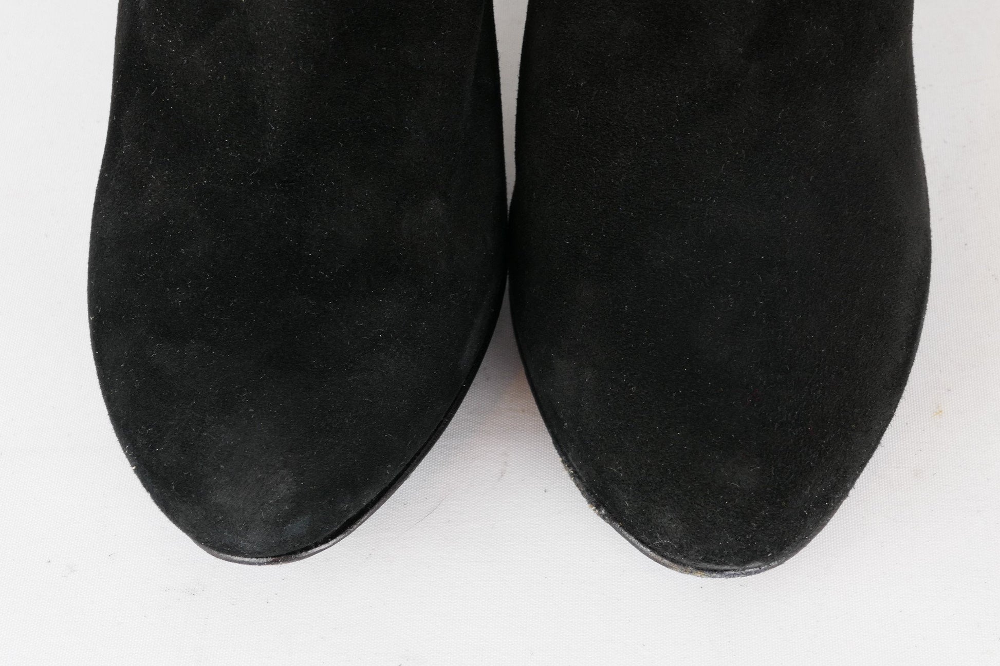 BUUTS Unützer Overknees Wildleder schwarz 117020-9