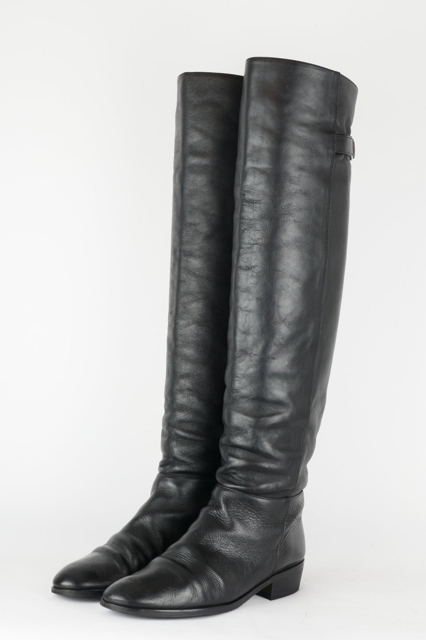 BUUTS Patrizia Pepe Hohe Stiefel Leder schwarz 118017-2