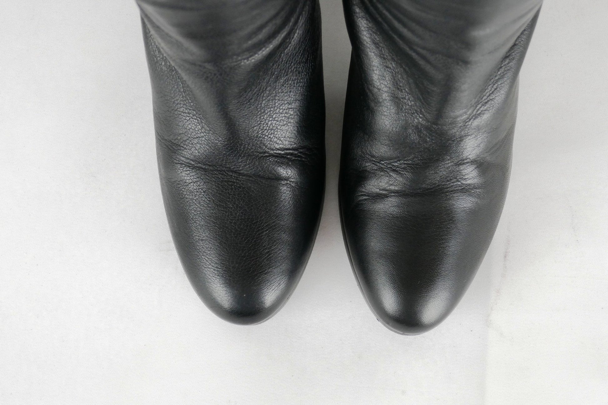 BUUTS Zara Overknees Leder schwarz 118022-7