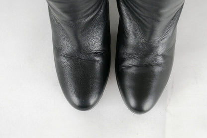 BUUTS Zara Overknees Leder schwarz 118022-7