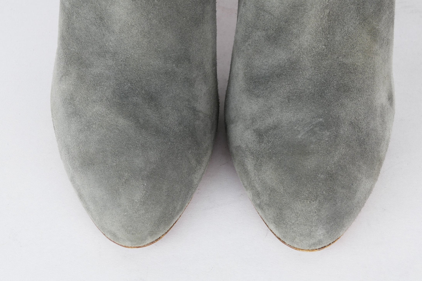 BUUTS Ralph Lauren Overknees Wildleder grau 118023-7