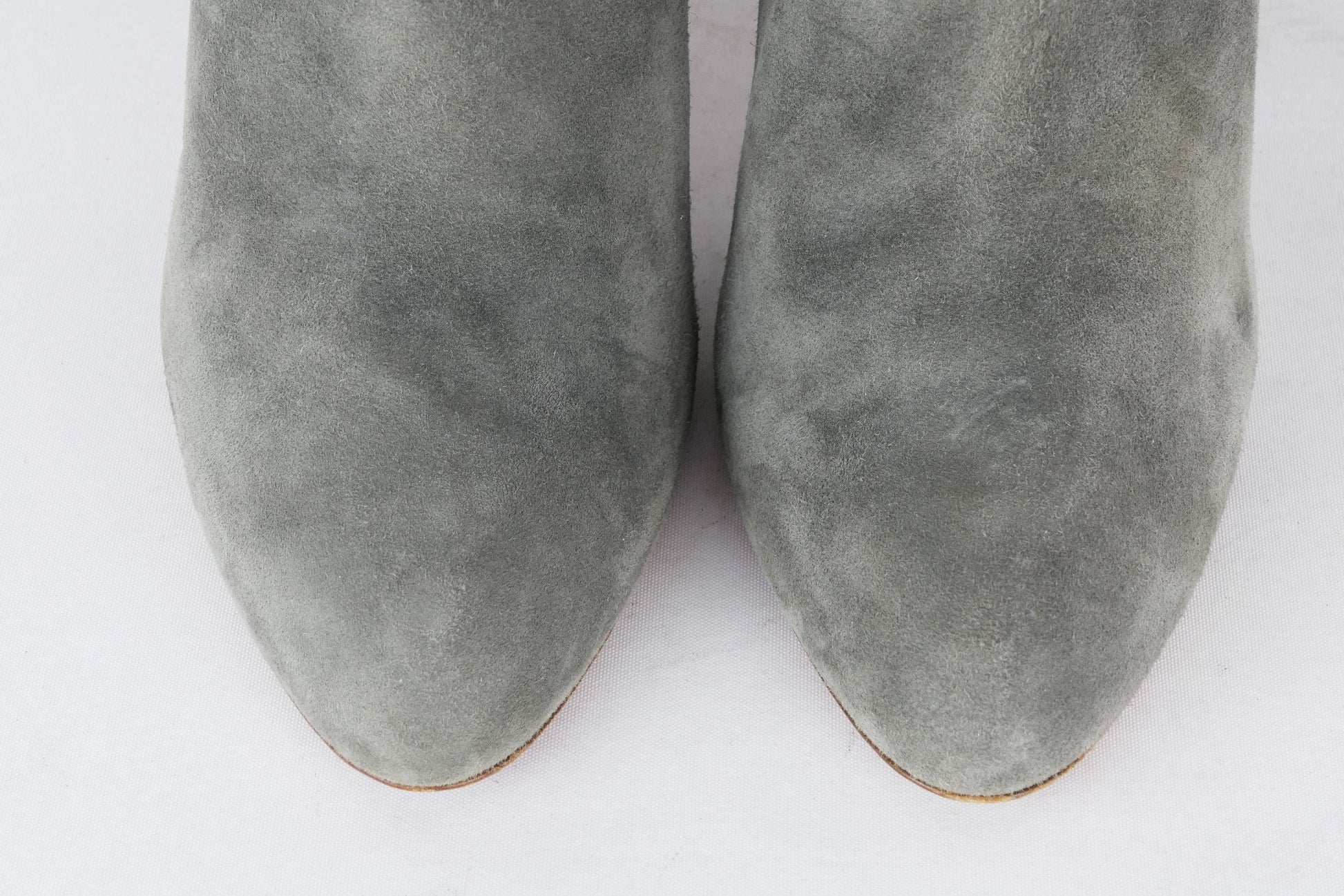 BUUTS Ralph Lauren Overknees Wildleder grau 118023-7