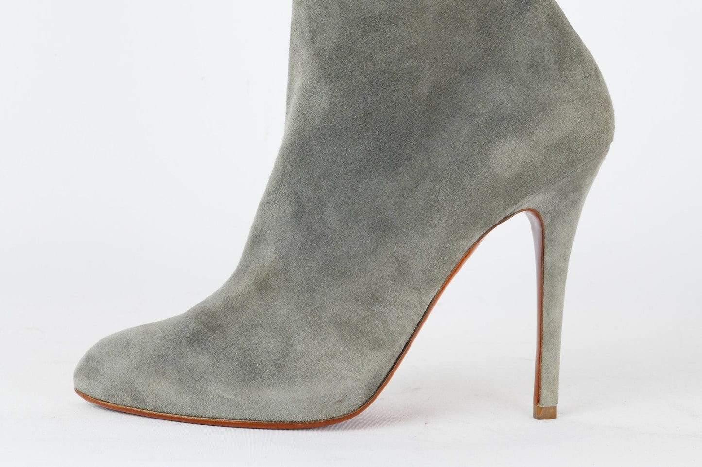 BUUTS Ralph Lauren Overknees Wildleder grau 118023-9
