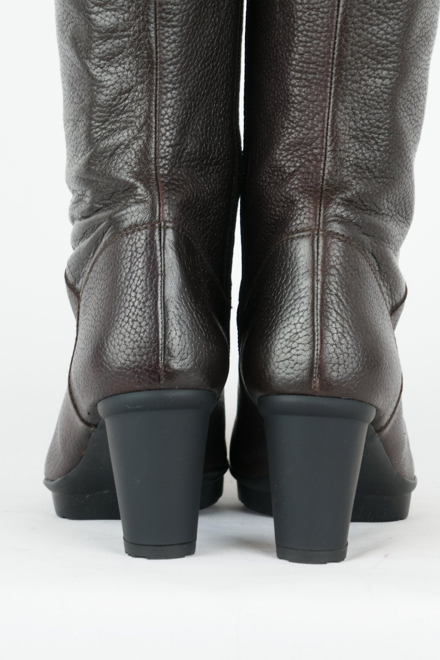 BUUTS Stuart Weitzmann Hohe Stiefel Leder dunkelbraun 118027-7