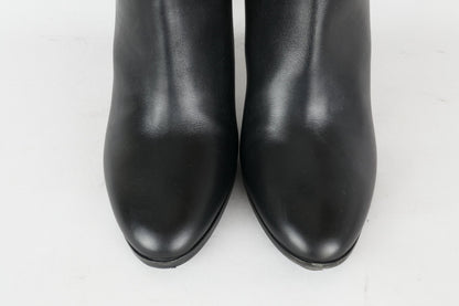 Hohe Stiefel Leder schwarz
