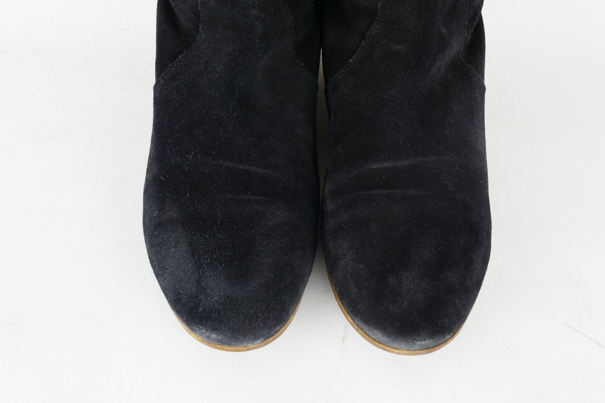 BUUTS Chloé Vintage-Stiefel Wildleder schwarz 118047-10