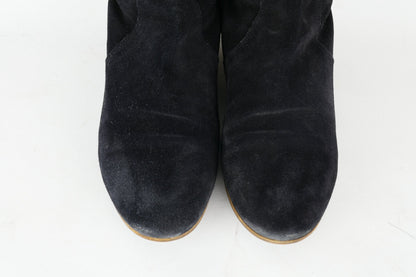 BUUTS Chloé Vintage-Stiefel Wildleder schwarz 118047-10