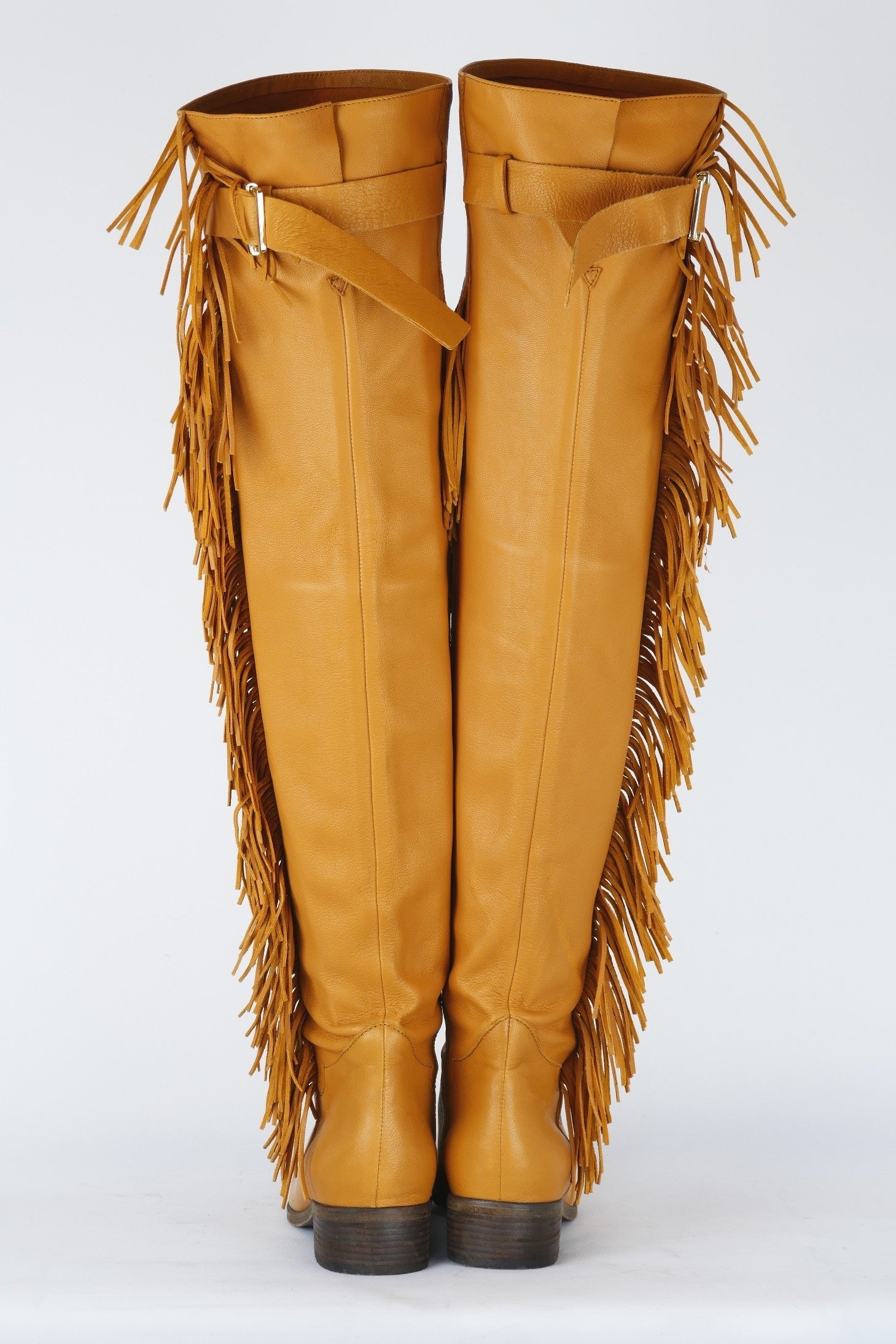 BUUTS See by Chloé Overknees Leder beige 119007-5