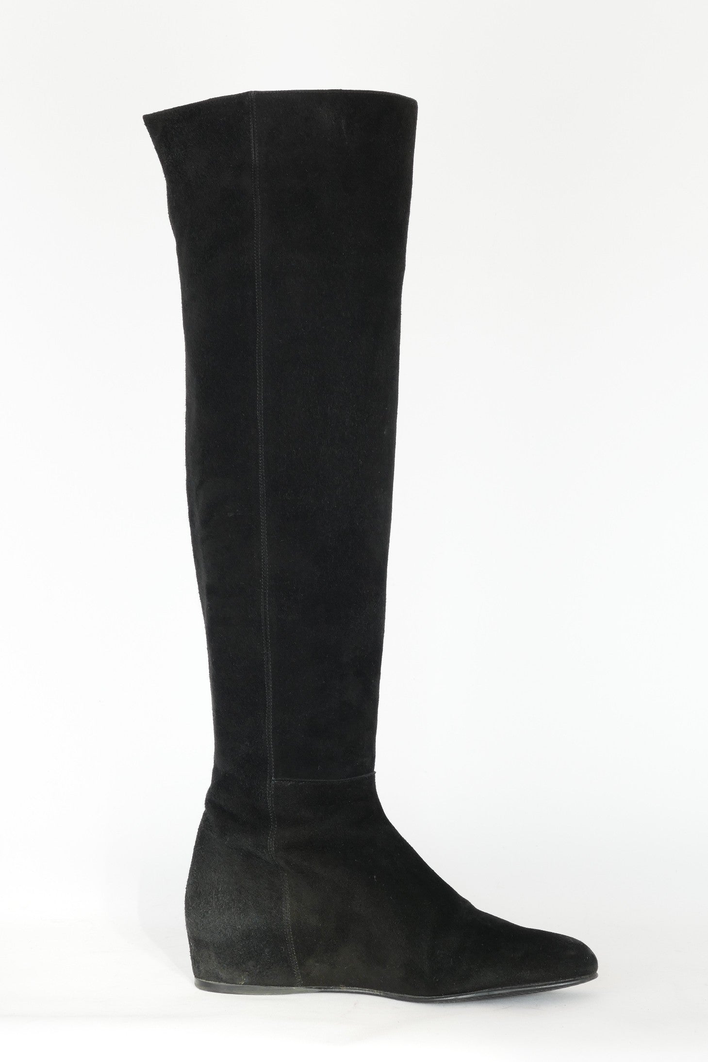 BUUTS Stuart Weitzmann Hohe Stiefel Leder schwarz 119026-4