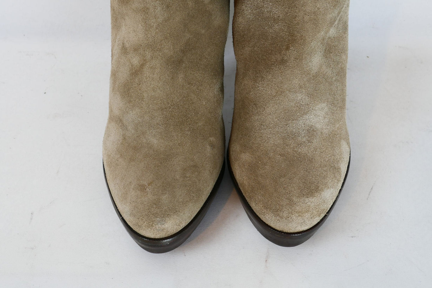 BUUTS Diane von Fürstenberg Overknees Wildleder camel 220006-10