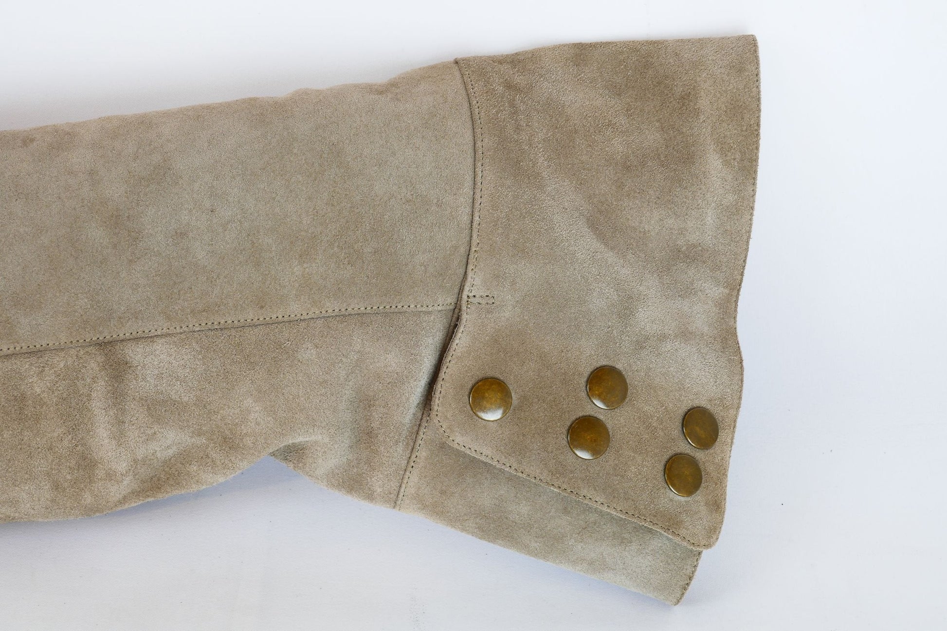 BUUTS Diane von Fürstenberg Overknees Wildleder camel 220006-8