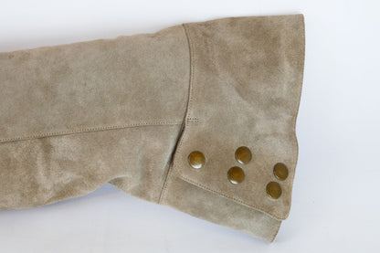 BUUTS Diane von Fürstenberg Overknees Wildleder camel 220006-8