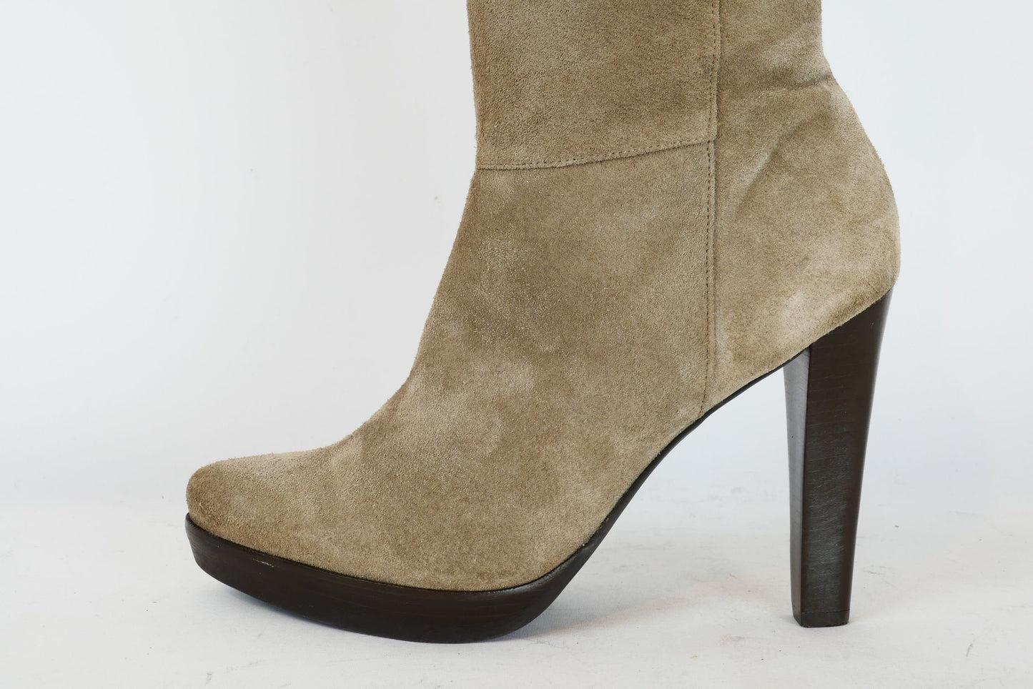 BUUTS Diane von Fürstenberg Overknees Wildleder camel 220006-9