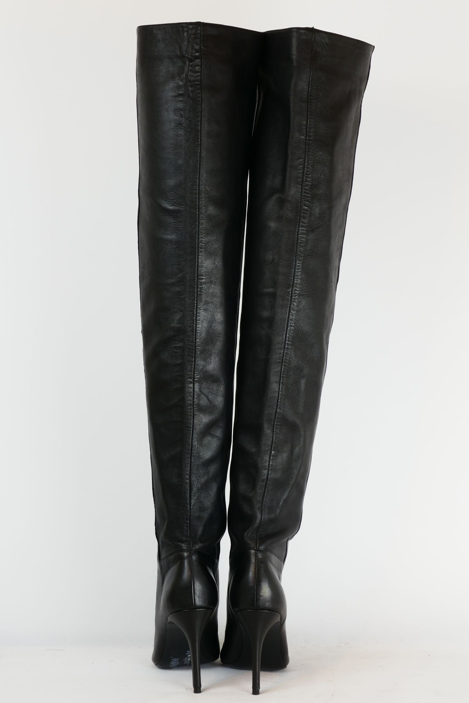 BUUTS Other Stories Overknees Leder schwarz 220018-6
