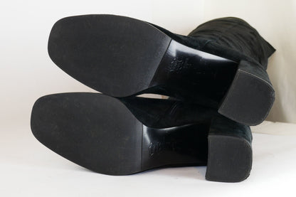 BUUTS Kennel&Schmenger Hohe Stiefel Wildleder schwarz 220019-10